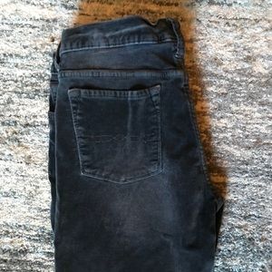 Lucky Brand Black Velvet Pants